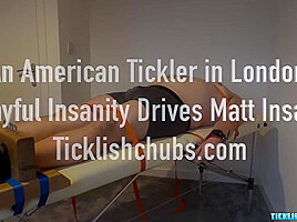 Playful Insanity Got Bear Matt Bound For Tickle Session