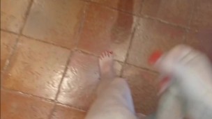 crossdresser sissy fucks big booty girl with his big cock