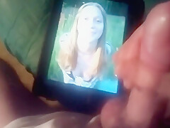 Hot Cum To This Hot Blonde Ukrainian Horny Face Girl