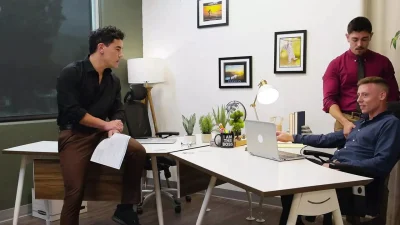 Tatted Hunk Bred In Free Use Office Spitroast – FULL SCENE – ASGmax