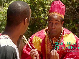 Two Ebony Ladies Providing